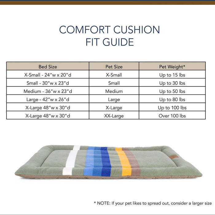 Pendleton Crater Lake National Park Comfort Crate Cushion Pets - Accessories Pendleton