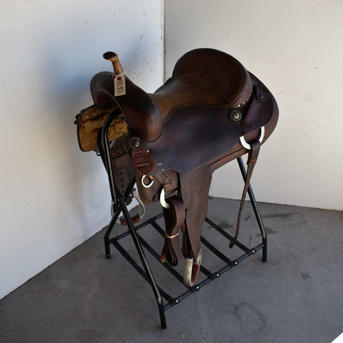 Used 16.5" Wendy Allen Non-Rider Saddle