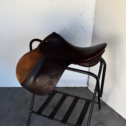 Used 15" English Tex Tan Rider Saddle Sale Barn Tex Tan