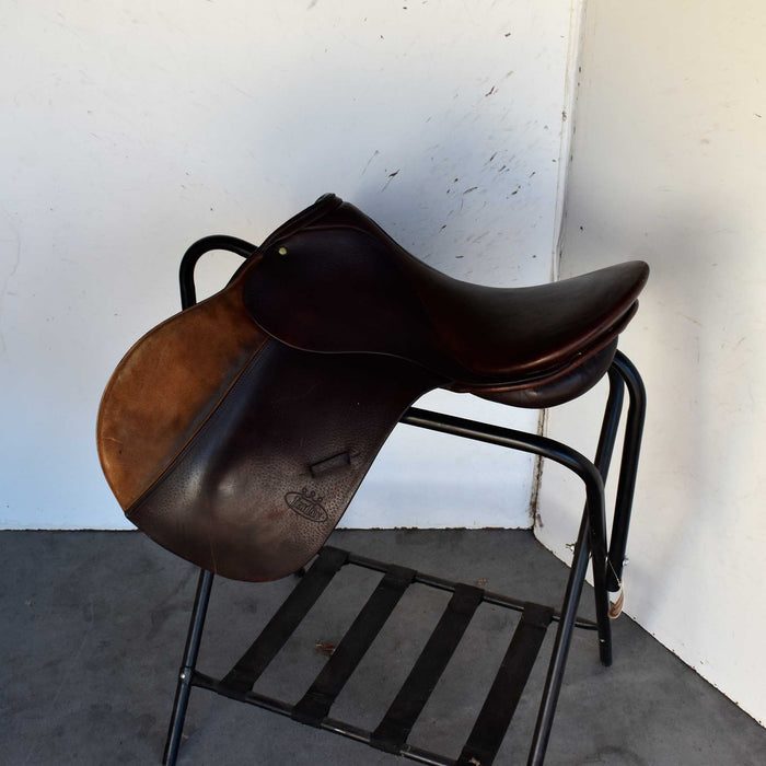 Used 15" English Tex Tan Rider Saddle Sale Barn Tex Tan