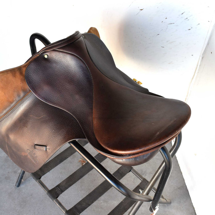 Used 15" English Tex Tan Rider Saddle Sale Barn Tex Tan