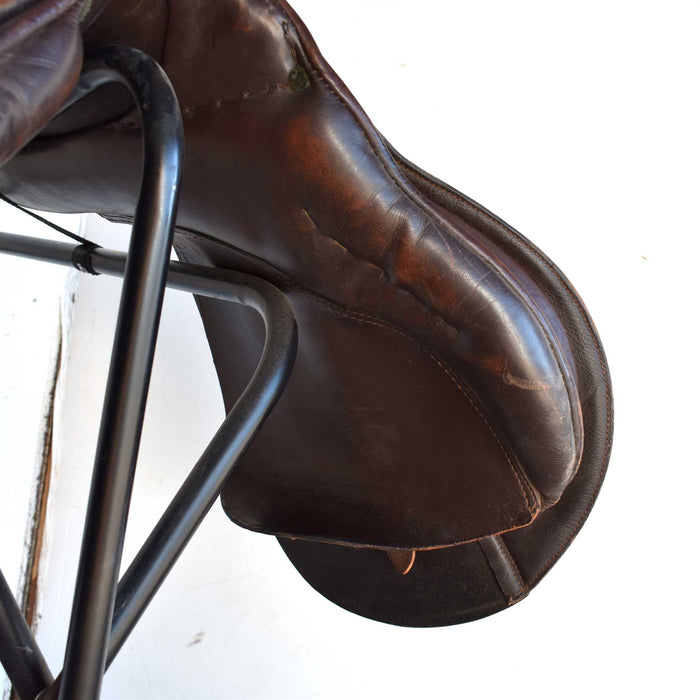 Used 15" English Tex Tan Rider Saddle Sale Barn Tex Tan