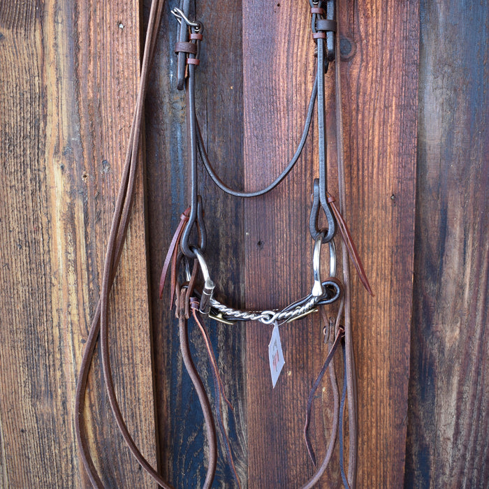 NEW Oiled D-Ring Snaffle Rig