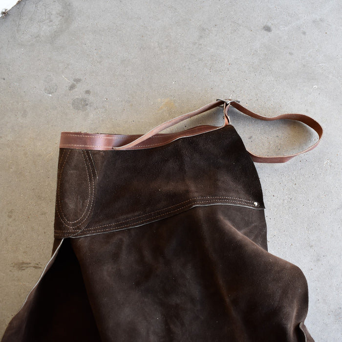 Used Western Heritage Brown Chaps Sale Barn Teskeys