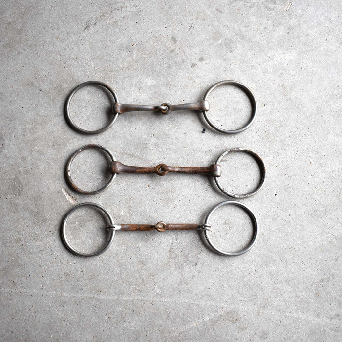 Used Ring Snaffles Set Of 3