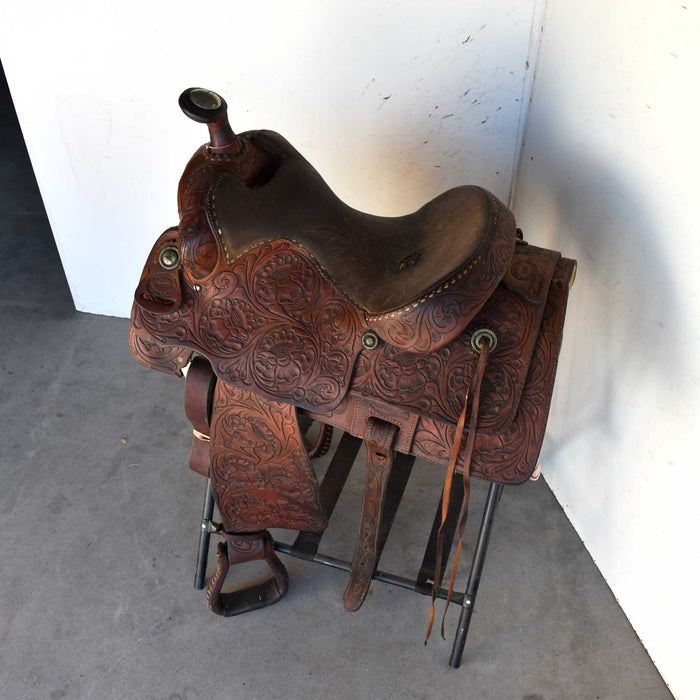 Used 15" Billy Cook Non-Rider Decor Only Saddle Sale Barn Billy Cook