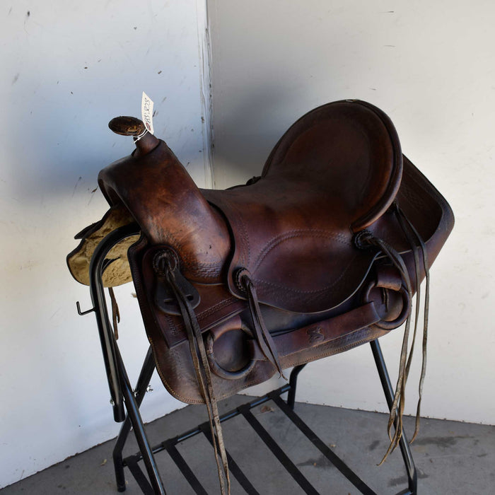 Used 15.5" Non-Rider Decor Only Saddle