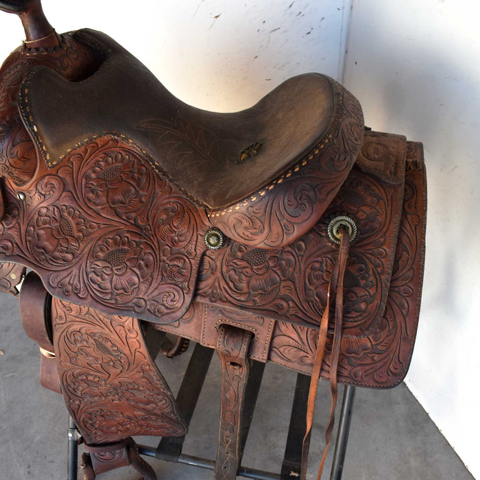 Used 15" Billy Cook Non-Rider Decor Only Saddle Sale Barn Billy Cook