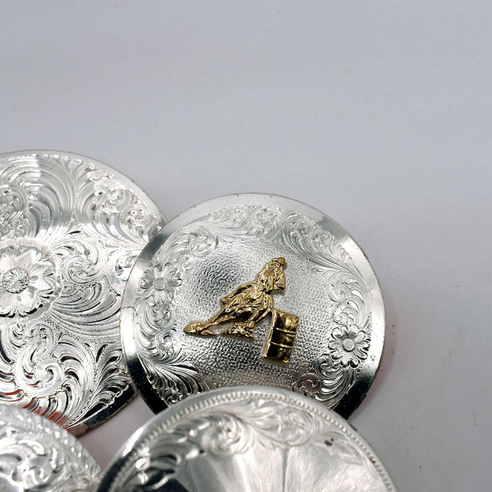 NEW Assorted Large Concho Set Of 4 Sale Barn Teskey's