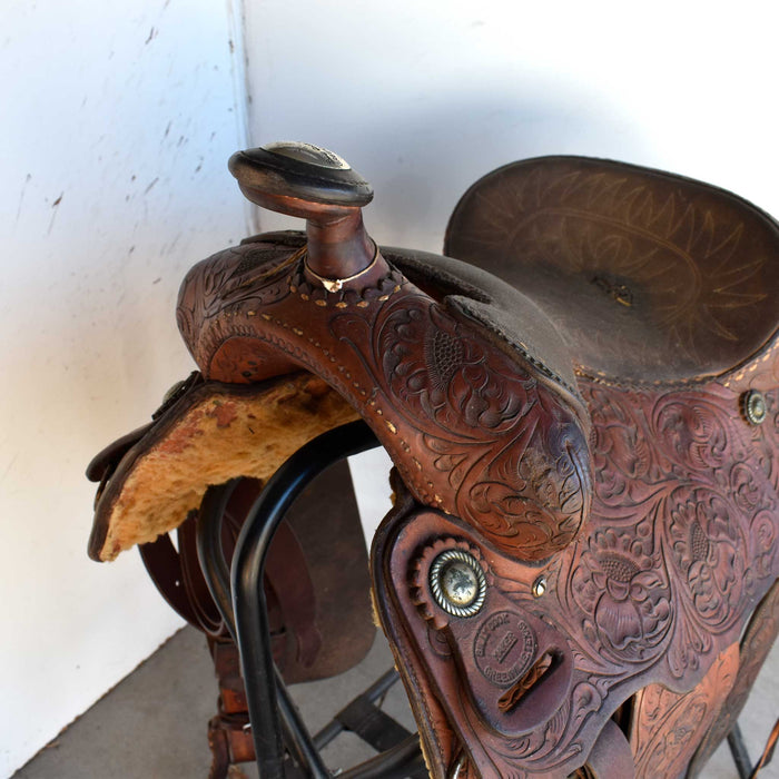 Used 15" Billy Cook Non-Rider Decor Only Saddle Sale Barn Billy Cook
