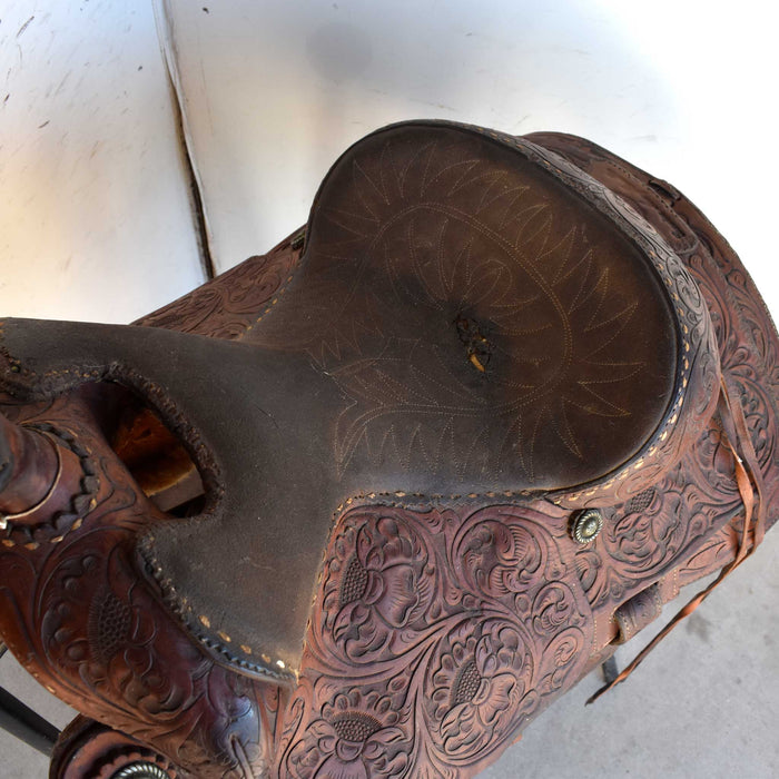 Used 15" Billy Cook Non-Rider Decor Only Saddle Sale Barn Billy Cook