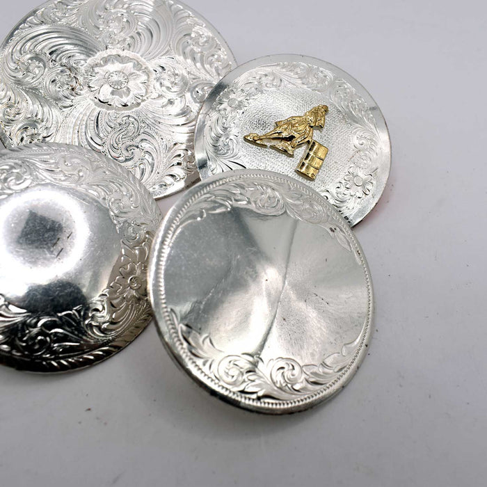 NEW Assorted Large Concho Set Of 4 Sale Barn Teskey's