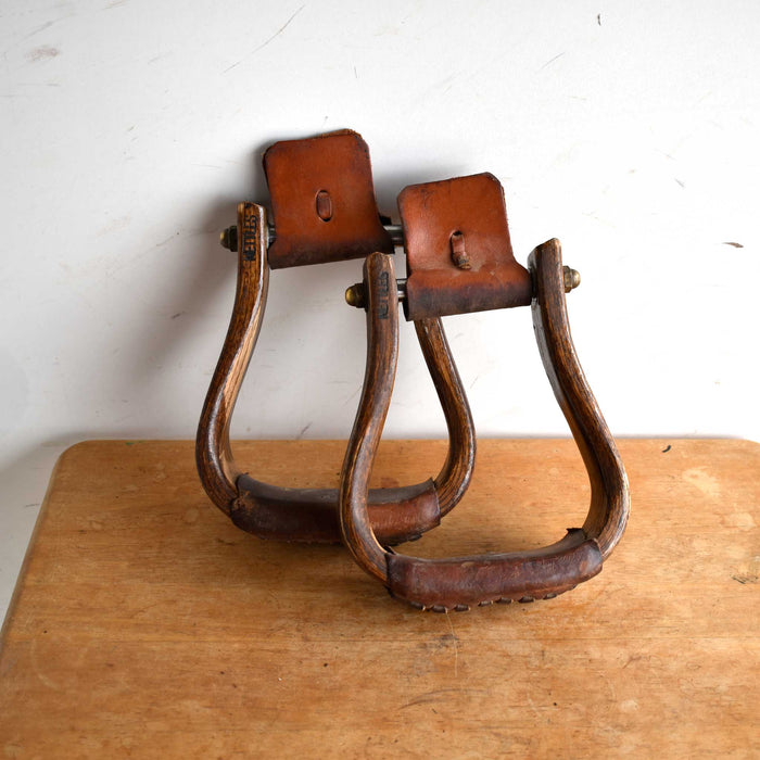 Used Nettles Premium Wooden Stirrups