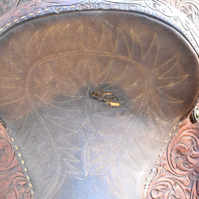 Used 15" Billy Cook Non-Rider Decor Only Saddle Sale Barn Billy Cook