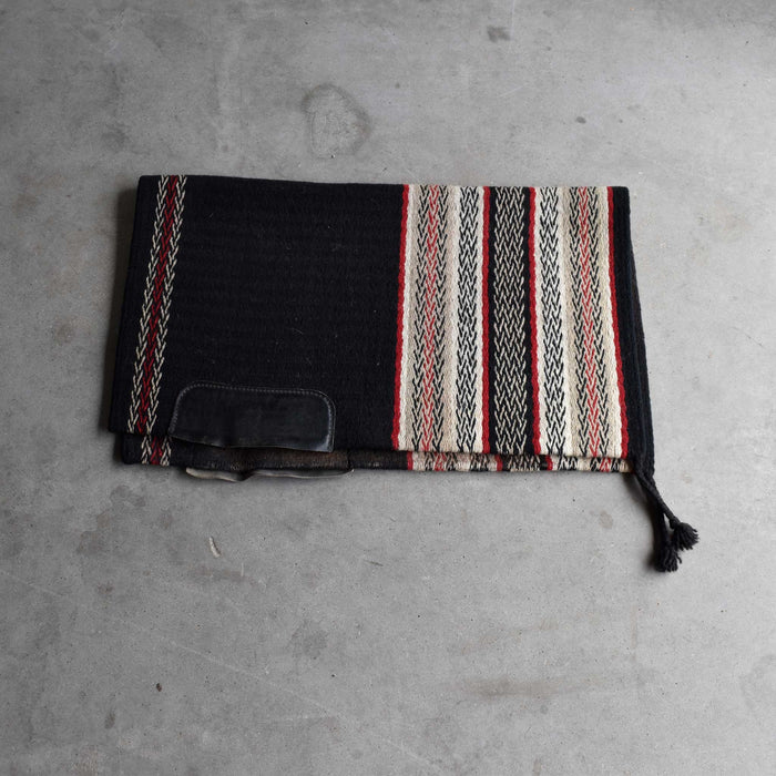 Used Black Geometric Saddle Blanket Sale Barn Teskey's