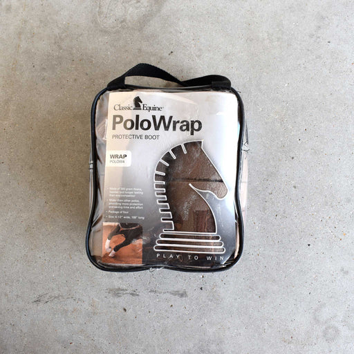 Like NEW Classic Equine Brown Polo Wraps Sale Barn Classic Equine