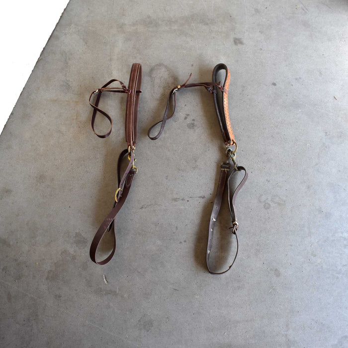 Used Assorted Leather Noseband Set Of 2 Sale Barn Teskey's