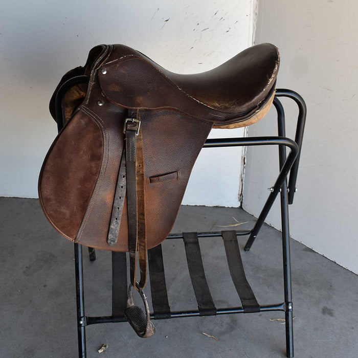 Used English 15.5" Rider Saddle Sale Barn Teskeys