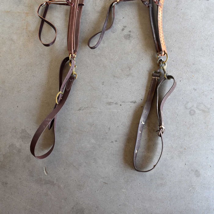 Used Assorted Leather Noseband Set Of 2 Sale Barn Teskey's