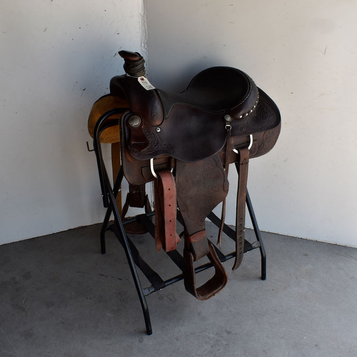 Used 15" TYRA Rider Saddle Sale Barn Teskey's