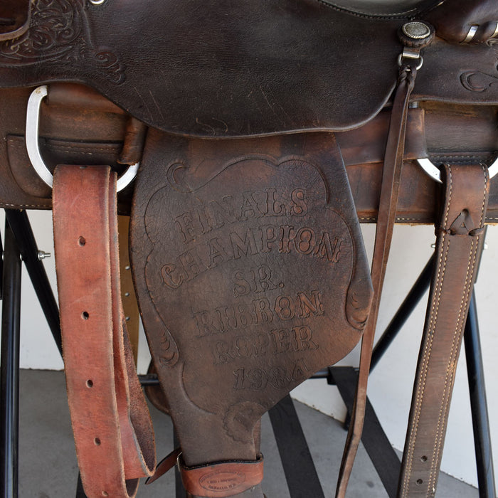 Used 15" TYRA Rider Saddle Sale Barn Teskey's