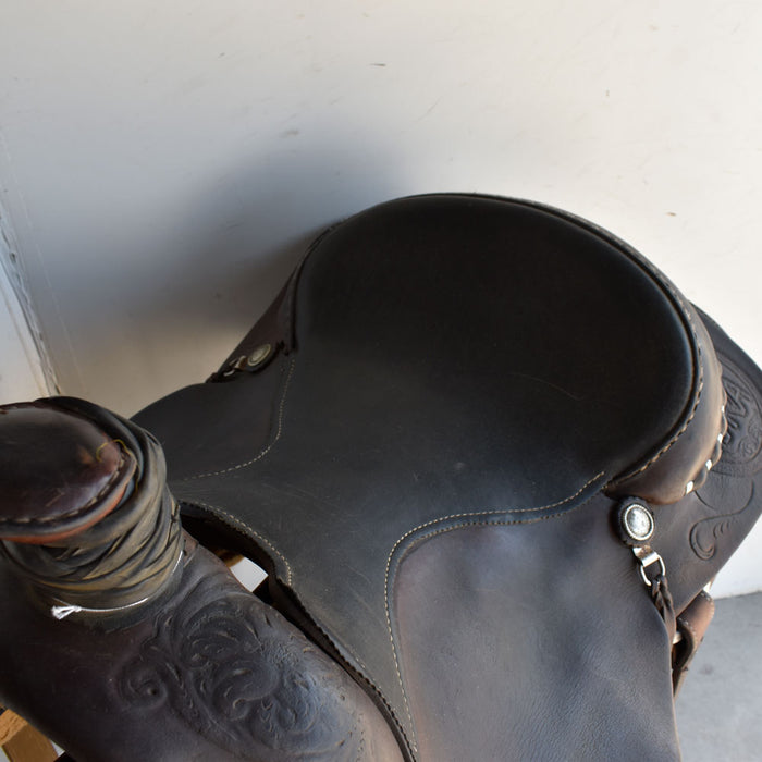 Used 15" TYRA Rider Saddle Sale Barn Teskey's