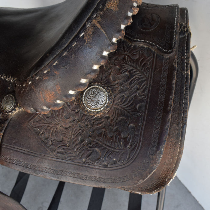 Used 15.5" Dale Fredericks Rider Saddle Sale Barn Dale Fredricks