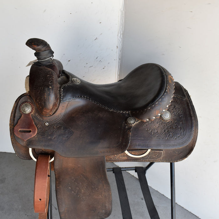 Used 15.5" Dale Fredericks Rider Saddle Sale Barn Dale Fredricks
