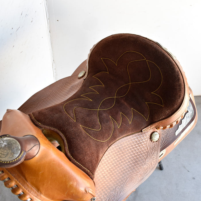 Used 16" Eagle Original Rider Saddle Sale Barn Eagle Orignial