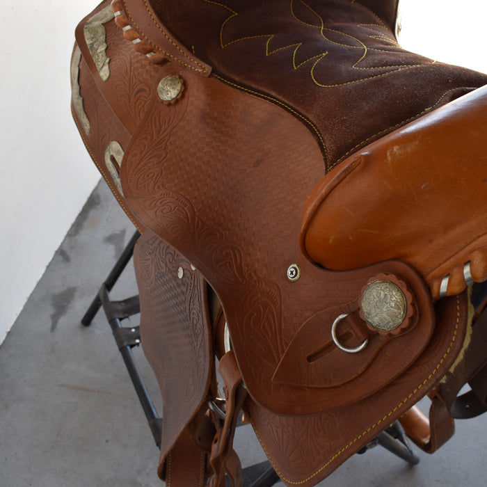 Used 16" Eagle Original Rider Saddle Sale Barn Eagle Orignial