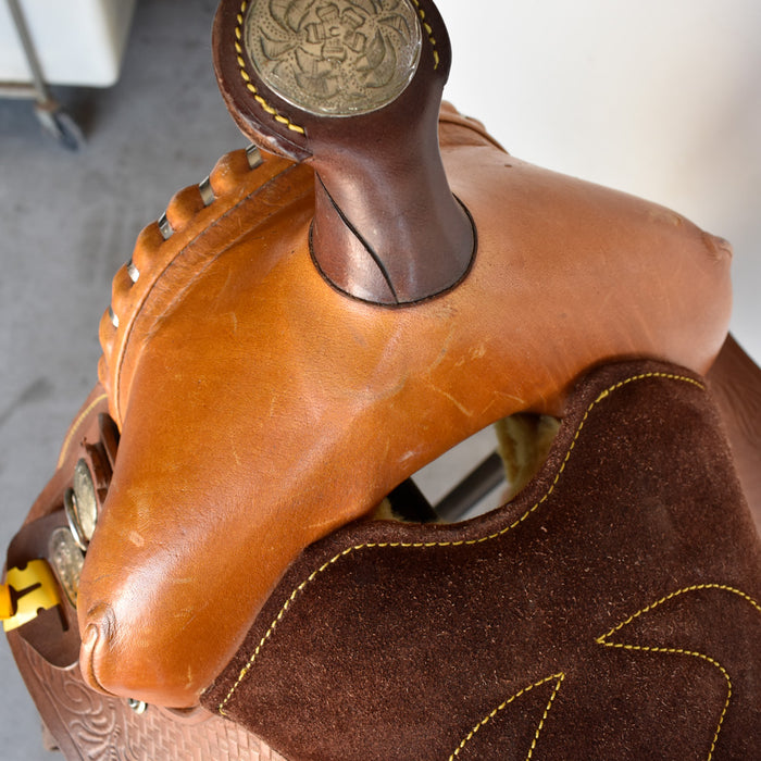 Used 16" Eagle Original Rider Saddle Sale Barn Eagle Orignial