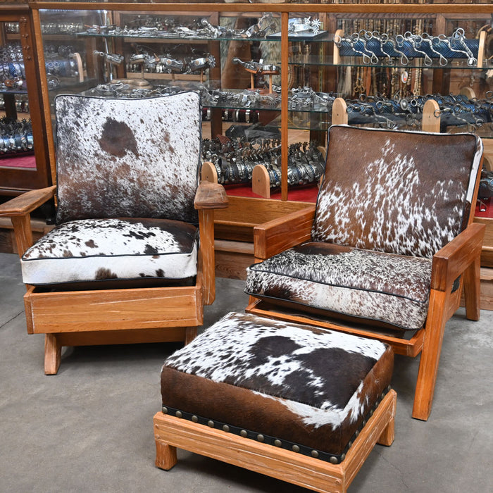 AB Brandt Cowhide Ranch Furniture Set (In-Store Pick-Up Only) Collectibles MISC