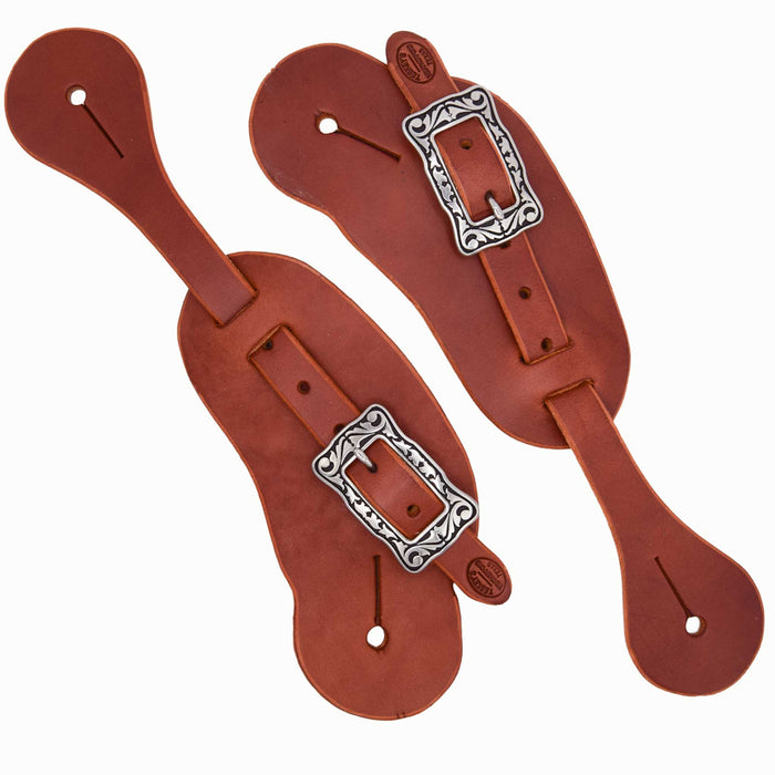 Teskey's Buckaroo Spur Strap Tack - Spur Straps Teskey's