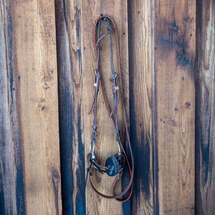 Twisted Wire Snaffle Bridle SBR685 Sale Barn MISC