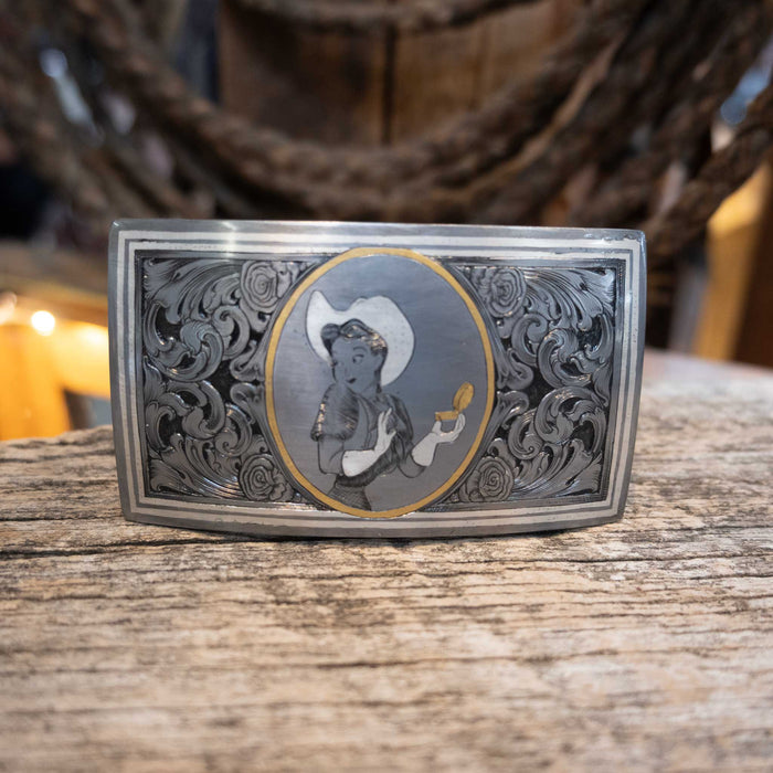 Hand Engraved Schmidt Custom Belt Buckle ACCESSORIES - Additional Accessories - Buckles Schmidt Custom
