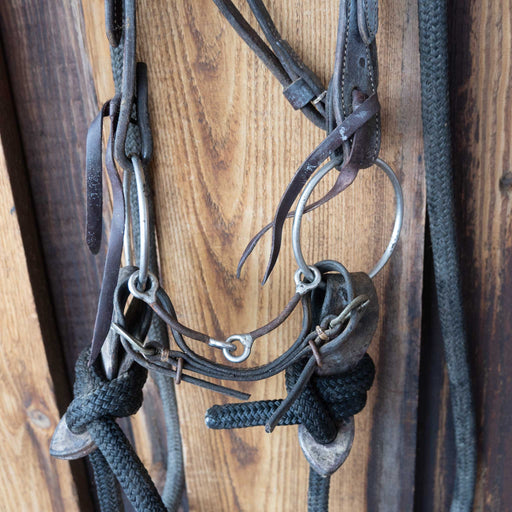 Smooth Snaffle O-Ring Bridle Rig Sale Barn MISC