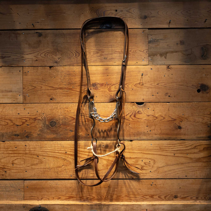 Rod Tuescher Chain Bit Bridle Rig Tack - Rigs Rod Teuscher