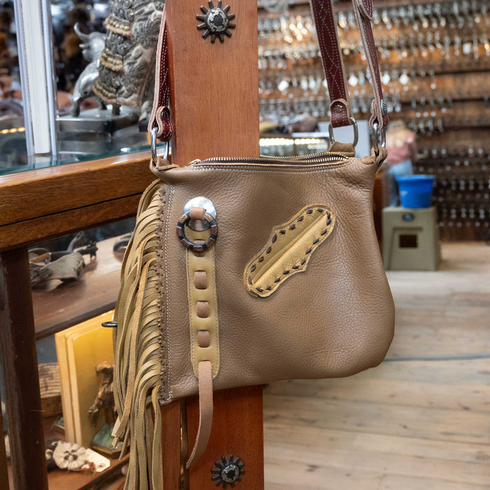 Handmade Crossbody Chap Purse