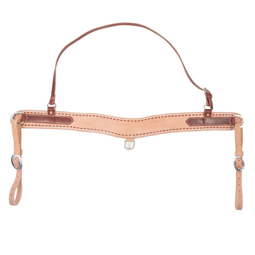 Teskey's 3" Roughout Tripping Collar w/Buckstitch Tack - Breast Collars Teskey's