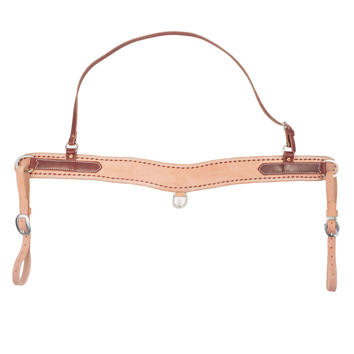 Teskey's 3" Roughout Tripping Collar w/Buckstitch Tack - Breast Collars Teskey's
