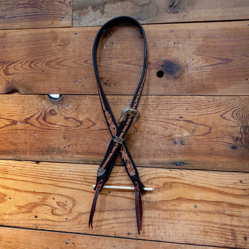 Randall Top Shelf Two-Tone Split Ear w/Premium Buckle Tack - Headstalls Randall Top Shelf