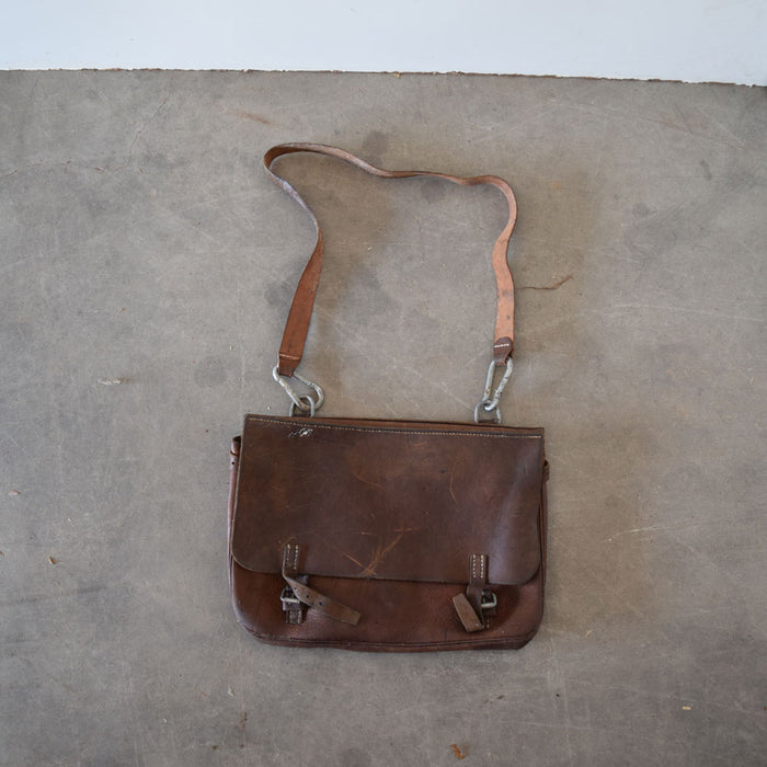 Used Vintage German Leather Saddle Bag Sale Barn Teskey's