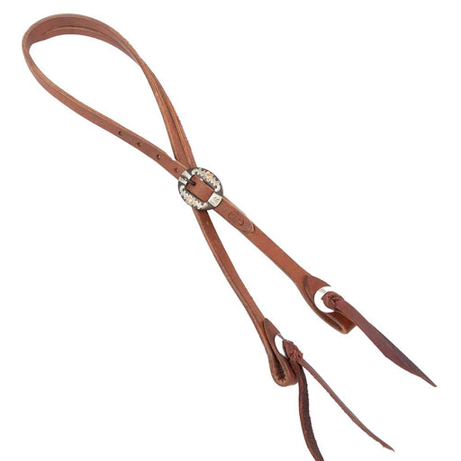 Teskey's Roughout Split Ear Headstall w/Oval Buckle Tack - Headstalls Teskey's Default Title