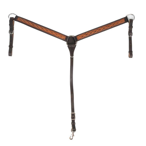 Teskey's 1-1/2" Quilted Breast Collar Tack - Breast Collars Teskey's