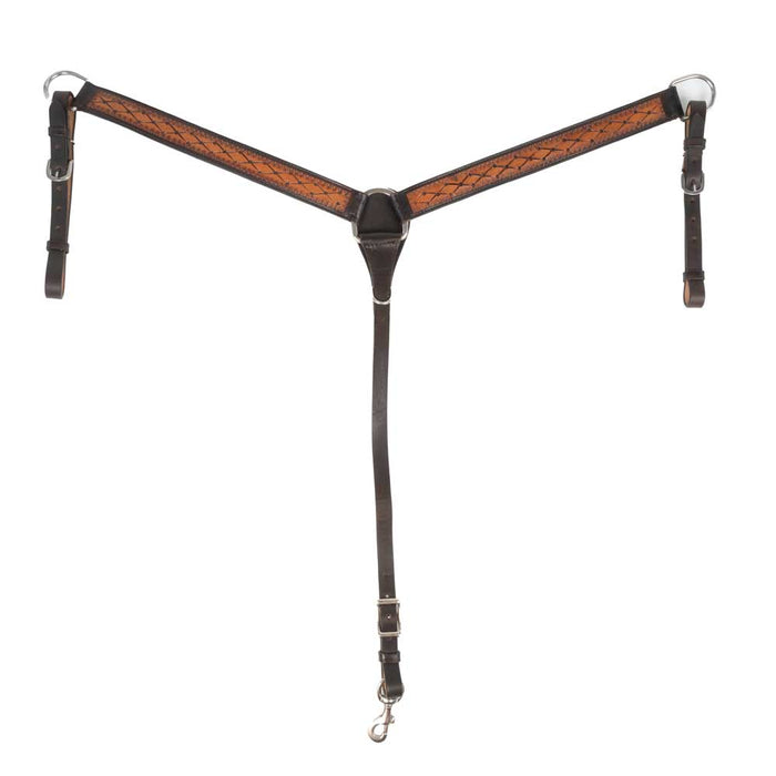 Teskey's 1-1/2" Quilted Breast Collar Tack - Breast Collars Teskey's