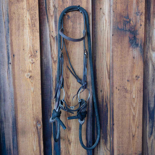Smooth Snaffle O-Ring Bridle Rig Sale Barn MISC