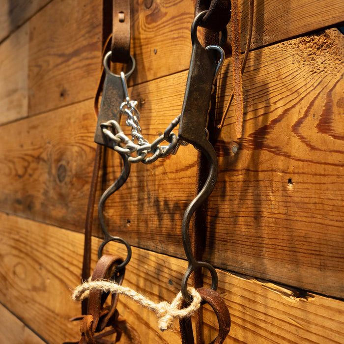 Rod Tuescher Chain Bit Bridle Rig Tack - Rigs Rod Teuscher