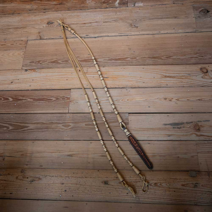 Handmade Rawhide Romel Reins Tack - Reins MISC