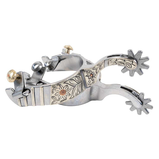 Formay Floral and Striped Spur Tack - Spurs Formay