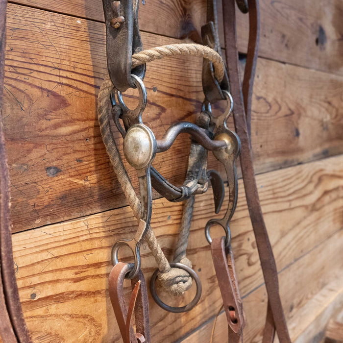 Stamped "Kelly" Port Bit Bridle Rig